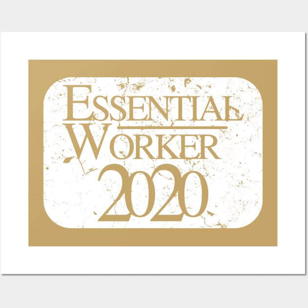 Essential Worker Wall Art by aqhart